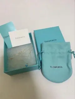未使用品　Tiffany カラーバイザヤードターコイズペンダントのサムネイル