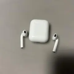 AirPods本体 ホワイト 使用感あり