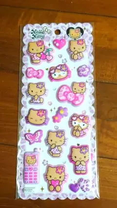 ハローキティ 日焼け黒ギャルキティ シール