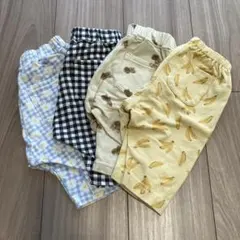 ベビー用パンツ 80cm 4枚セット