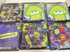 一番くじスプラトゥーン3デザインタオル 5種 6枚