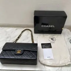 正規品 CHANEL マトラッセ25 ラムスキン レザー Wチェーンのサムネイル