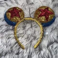 スパンコール 星モチーフ カチューシャ ピクサー