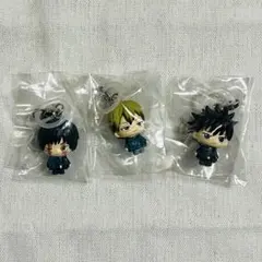 呪術廻戦　死滅回遊　めじるしアクセサリー　禪院直哉　伏黒恵　禪院真希　３点