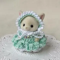かに様専用‼️いちごロンパース シルバニア 赤ちゃんサイズ - メルカリ