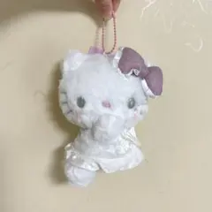 ハローキティ 天使　ぬいぐるみ キーホルダー サンリオ　エンジェル　マスコット