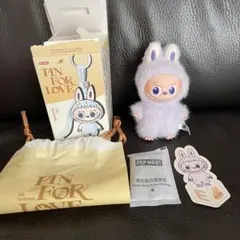 THE MONSTERS PIN FOR LOVE イニシャル ミニラブブ E