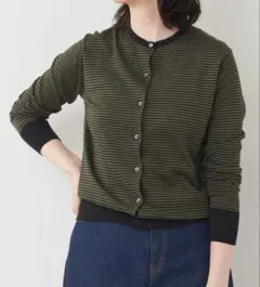 collexコレックス　ボーダーカーディガンのサムネイル