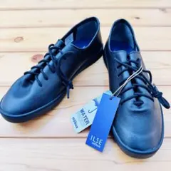 ＊新品 mobus モーブス ILSE イルゼ スニーカー 黒 24.5cm