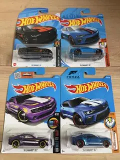 '10 &'16& '18 CAMARO SS Hot Wheels4台セット