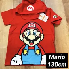 【新品】130 スーパーマリオ なりきり 半袖 トップス 男の子 マリオ USJのサムネイル