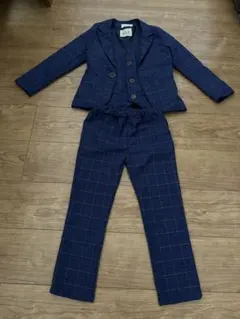 フォーマル スーツ キッズ 130 3点セット 入学式　卒業式　カジュアル