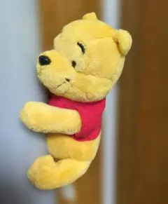 くまのプーさん ぬいぐるみ マグネット付き レトロ