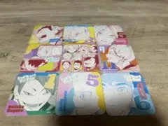 ハイキュー　ファンパーク　アートコースター　FUN　音駒　鴎台　戸美　9枚セット