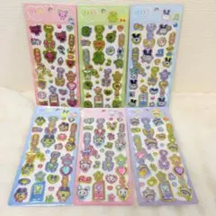 ヒデポン様専用　新作　たまごっち　ぷくキラチャームステッカー　コンプリート