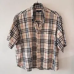 【美品】ショート丈　burberry london シャツ