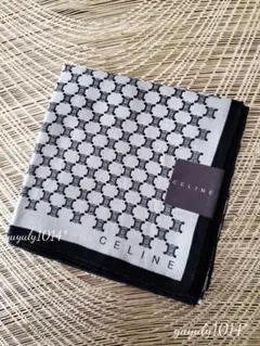 ♡新品未使用品♡CELINE ハンカチ マカダム柄 50cm 日本製 レア