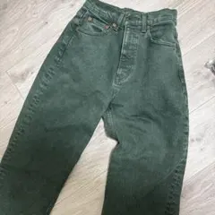 MOUSSY デニムパンツ グリーンのサムネイル