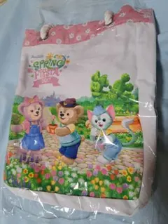 香港ディズニー　ダッフィー&フレンズ　トートバッグ