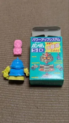 【昭和当時】森永パワーアップシステムとガン消しとNintendoフィギュア Amazon | 昔懐かし フィギュア燃えろロボコン DXガンツ先生 ロボデジ 2