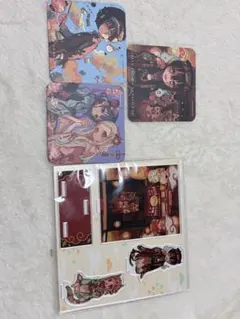 地縛少年花子くん 化け猫旅館カフェ 特典コースター＆アクリルスタンド