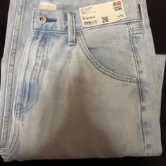 良品✨UNIQLOバギーカーブジーンズ プチプラ 25インチ デニム