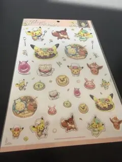 ポケモンカフェ シール ステッカー