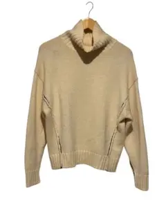 niko and... タートルニット セーター レディース　サイズM ベージュ