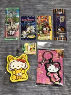 ハローキティ 根付け ファスナーマスコット キーホルダー