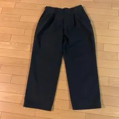 DotAirドットエアハーフギャザーヘムコード2プリーツパンツ吸水速乾ストレッチ