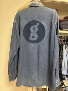GOOD ENOUGH / 刺繍 gロゴ Denim Shirt 希少XL 2026年最新】GOOD ENOUGH メンズ デニムシャツ・ダンガリーシャツの