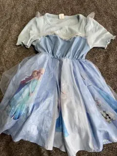 アナと雪の女王 半袖ワンピース 100サイズ