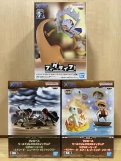 ワンピース　ワールドコレクタブルフィギュア　2種&フィグライフ！　1種　セット