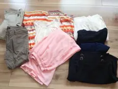 レディース　8着　ワンピース　М　S　夏　オシャレ　パンツ　スカート　ママ　新品