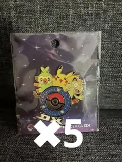 ポケモンセンターロゴピンズ オーサカ オーサカDX フクオカ ヒロシマ