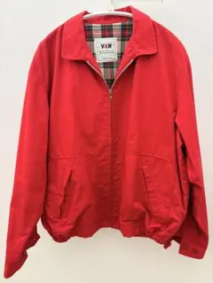 VAN JACKET スイングトップ　ジャケット　赤　マドラスチェックのサムネイル