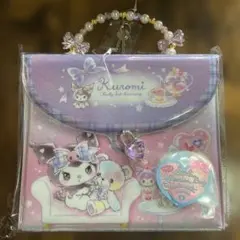 サンリオシール帳　シールコレクションバッグ　クロミ