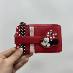 ディズニー ミニーマウス カ一ドケ一ス パスケース フラグメントケース