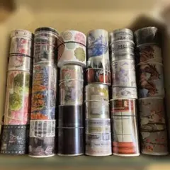 断捨離 海外マステまとめ売り マスキングテープ 12本➕おまけ未開封