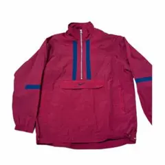 Nike 赤 ハーフジップジャケット Lサイズ