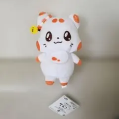 二尾の小狐 てnこ いっしょにおすわりぬいぐるみ てnこ 約12cmのサムネイル