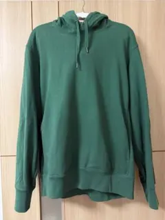 UNIQLO グリーン パーカー 男女兼用Lサイズ