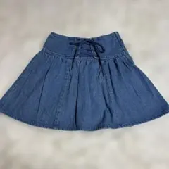repipi armarデニムフレアスカート、スカパンレディース Sサイズ