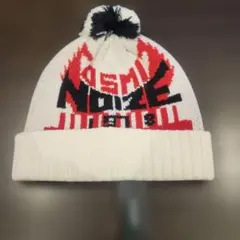 DIESEL ニット帽 ホワイト/レッド/ブラックのサムネイル