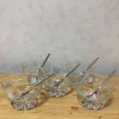未使用 佐々木硝子 昭和レトロ アイスカップ チューリップ 6個 - メルカリ