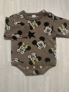 フタフタ　ミッキーミニーロンパース