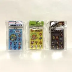 ナルミヤキャラクターズ　タイルシールミニチュアチャーム　3種類
