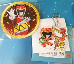 キョウリュウジャー レッド スイパラ アクリルキー 特典コースター スーパー戦隊