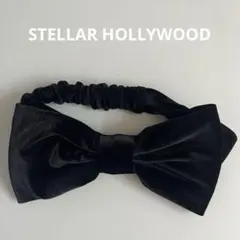 STELLAR HOLLYWOOD ステラハリウッド リボンベルベットヘアバンドのサムネイル
