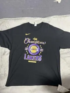 Nike Los Angeles Lakers Tシャツ 3XL ブラック